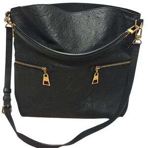 Louis Vuitton Black Empriente Melie Shoulder Bag Black